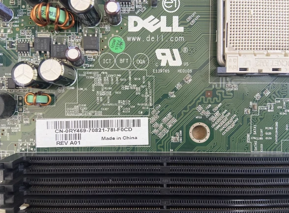 For Dell Optiplex 740 SFF AM2 Motherboard Tested 0YP693 YP693/ 0RY469 RY469 - Image 2 of 2