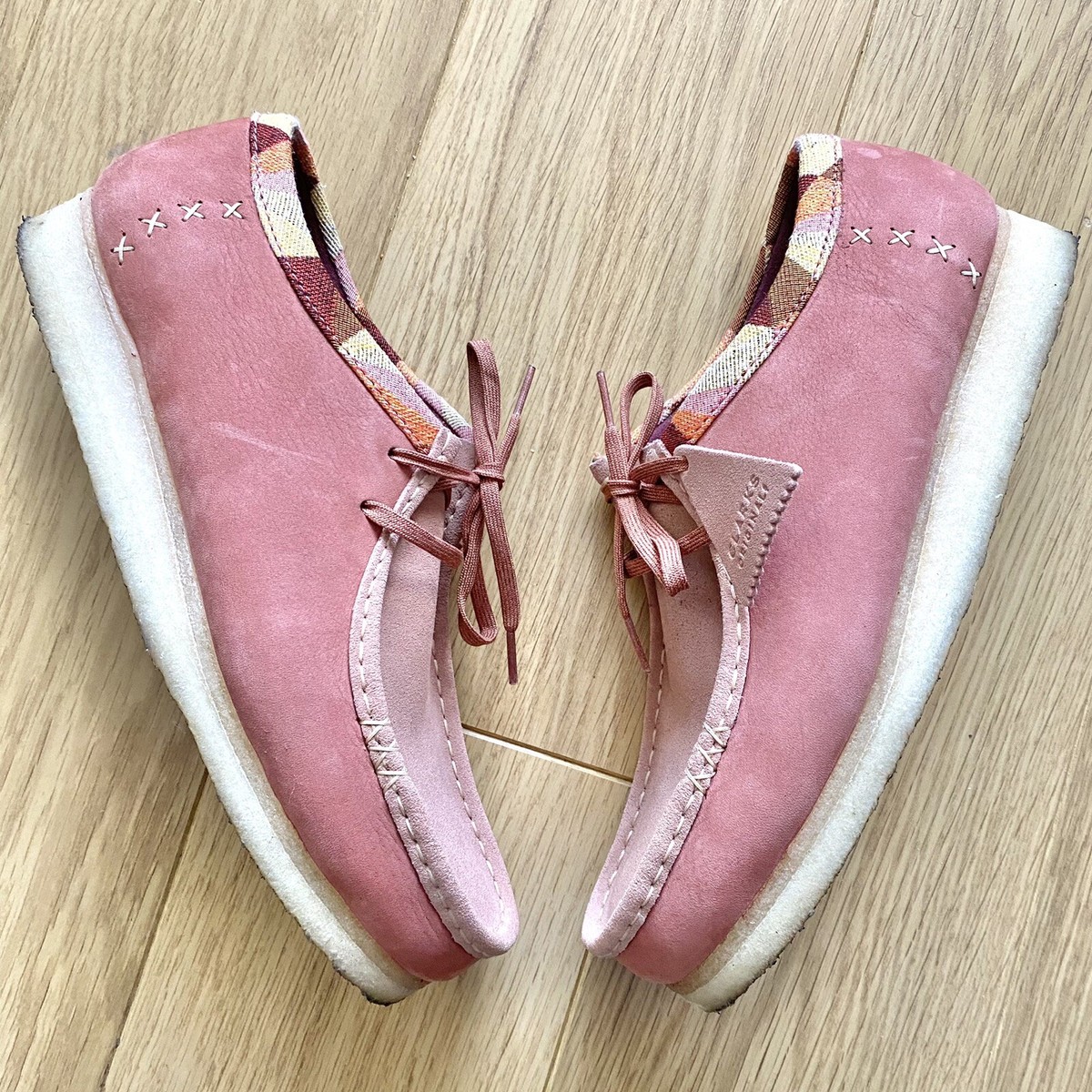 Clarks Original Wallabee X End Clothing 'artisan' pink