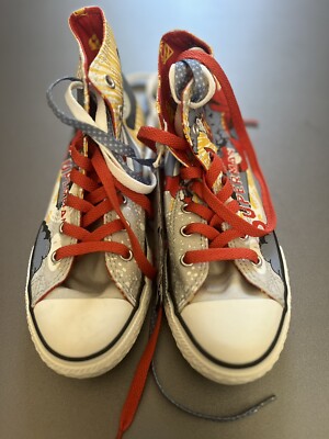 Size 3Y- Converse Chuck Taylor All Star Hi x DC Comics Superman NEW - Main Image