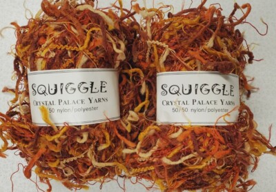 2 Balls Crystal Palace SQUIGGLE 50 Grams Lot of 2 100 Yds Each Flag w/Tails 9295