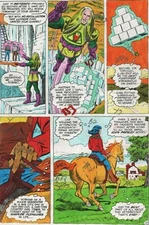 SUPERMAN 385 HAND COLORED COMIC PRODUCTION ART ANTHONY TOLLIN CURT SWAN PG 10