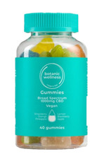 Botanic Wellness CBD Gummies 1000mg | 25mg Each | THC-Free | Vegan | UK Brand