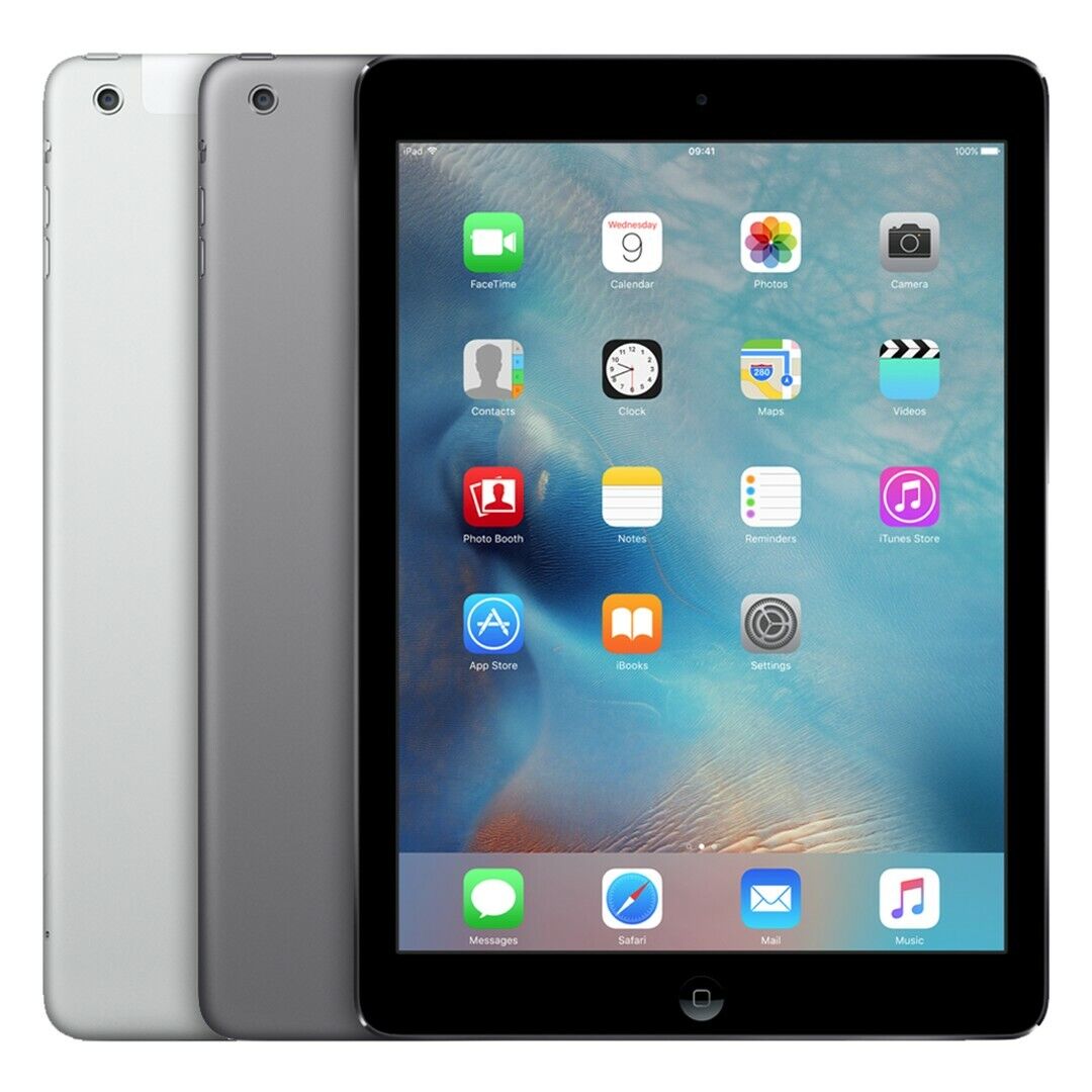 Apple iPad Air 1st Gen 32GB - Space Gray Silver - WiFi Only Apple iPad Air 1st Gen 32GB - Space Gray Silver - WiFi Only