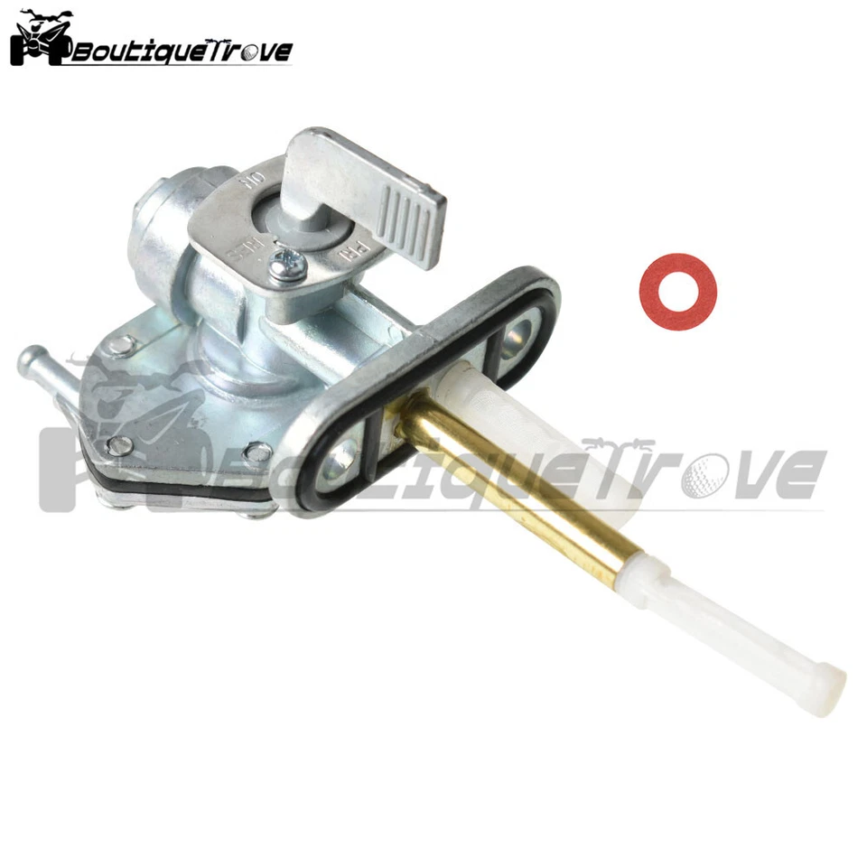 Conjunto de válvula de interruptor de tanque de combustible Petcock para Kawasaki Ninja 250R EX250F 1989-2007 Foto 2 de 4