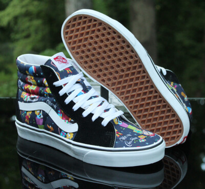関税込☆VANS PAISLEY PATCHWORK SK8-HI カスタム Vans - Skate Sk8-Hi (Paisley/Raven) *SALE – 303boards.com