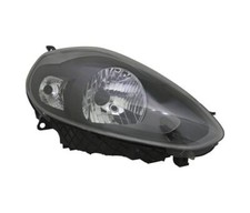 HEADLIGHT RIGHT VP1516P FOR FIAT PUNTO 2012 2013 2014 2015- BLACK ABARTH-LOOK
