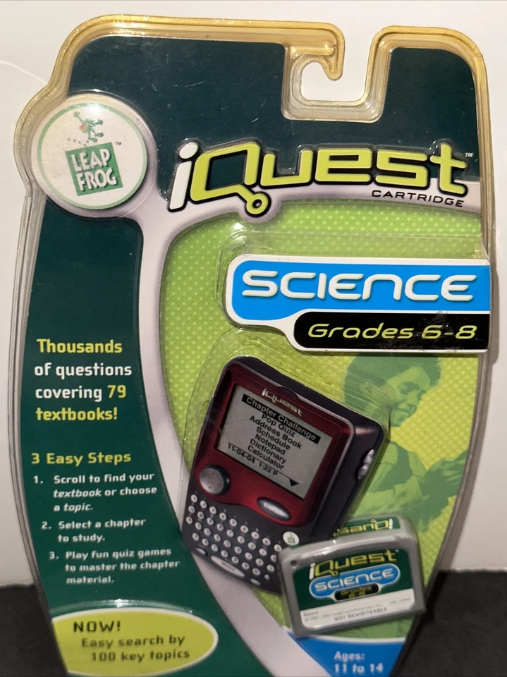 QUANTUM LEAP iQuest Cartridges Grades 6-8 Science (NEW SEALED) A50 - Image 4 of 4