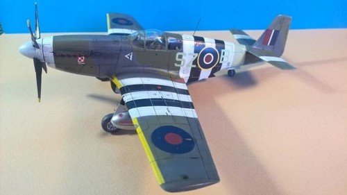 1/48 Mustang Mk.III WW II Royal Air Force Fighter ICM 48123 Plastic Model kit - Picture 5 of 10