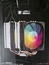 Dual Tower CPU Air Cooler - 6 Heat Pipe, 125mm PWM Fan - AMD/Intel Compatible