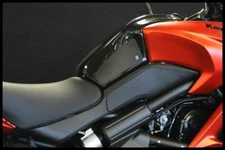 Techspec KAWASAKI Versys 650 / 650 LT (10/20) Snake Skin Tank Grips 62-2518-SS