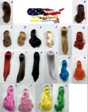 1/6 Scale Woman Hair Wig 3.0 NEW Multi Colors For 12" Female Head Sculpt ❶USA❶