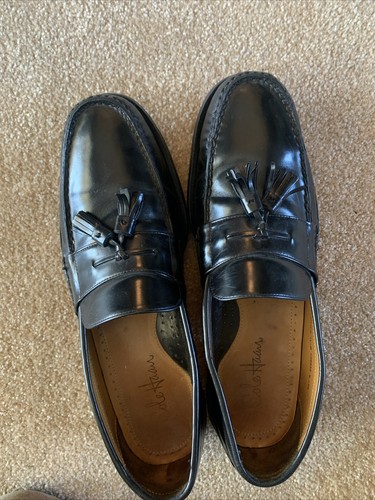 Cole Haan Shoes Black Pinch Tassel Loafers Size 11.5 Mens - Picture 4 of 6