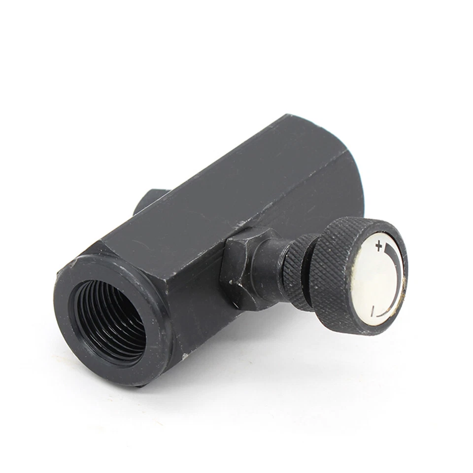 KC-03 3/8 02 04 06 Flow Control Valve Hydraulic Tube Type One-way Throttle Valve - Image 3 of 4