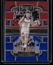 2024 Panini Select WNBA #96 Nancy Lieberman Prizms Red and Blue #/399
