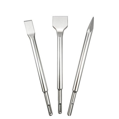 Bohrer,Meißel,Schaber,Stemmeisen,Kaumesser,Saechsel, SDS-Plus 3 Stück Set,Ste...