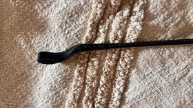 Agent Provocateur AP Riding Whip crystal Pink black leather RARE