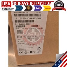 SIEMENS 6SE6420-2AB22-2BA1 MICROMASTER 420 2.2kW NEW IN BOX