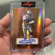 2024 Leaf Electrum Emmitt Smith Auto 4/20 ! HOF still sealed! Dallas cowboys 🔥