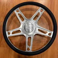 Forgiato Steering Wheel Affilato Silver Old School G Body Box Chevy