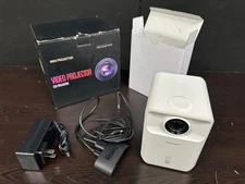 2023 Portable Projector Sainyer LED Movie Media Mini HD 4K