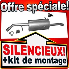 Pot d'échappement Citroen C3