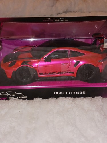 Pink Slips Porsche 911 GT3 RS (992) - Chase Jada 1:24 Hot Diecast - selten