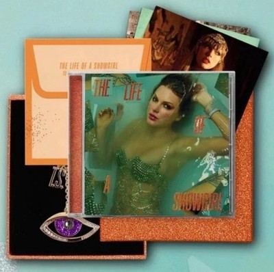 🧡 Taylor Swift The Life Of A Showgirl Deluxe CD's Bundle With