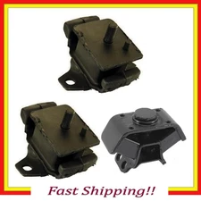 Front L & R Engine Motor & Trans Mount For 2000-2004 Toyota Tundra 4.7L RWD 3PCS