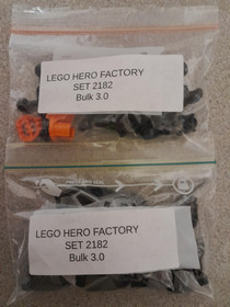 Lego Capsule Set 2182 Hero Factory - Bulk 3.0 6-16yrs - Vintage Complete Set