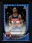 2025-26 Bowman Chrome Blue Geometric  Jamir Watkins Auto 098/150 Washington