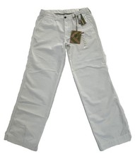 NEW Haggar Life Khaki Comfort Chinos white 34x32