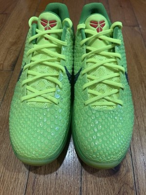 Nike Kobe 6 Protro Men's Athletic Shoes Grinch Green Size 10.5 CW2190-300