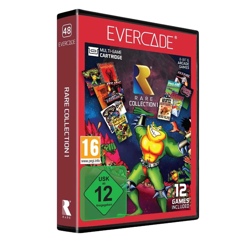 Blaze Evercade  Catridge 47 48 Activision Rare 1 + 10 Llamasoft 54 Spiele OVP - Bild 3 von 4