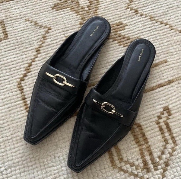 Annie Bing Slide On Mules Women's 9.5-10