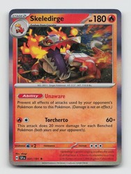 Skeledirge 031/191 Holo Rare Surging Sparks