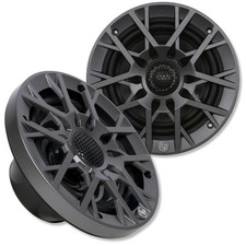 6.5" 100W RMS Coaxial 2-Way Marine Speakers Pair w/ RGB LED Lights  | APSW-654SP