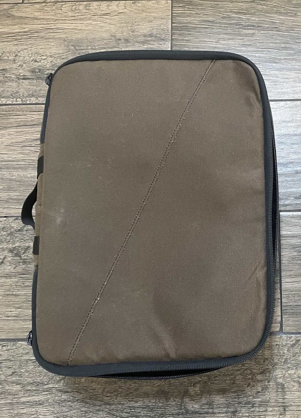 Triple Aught Design Padded Transport Cube – Large – Waxed Canvas Oak