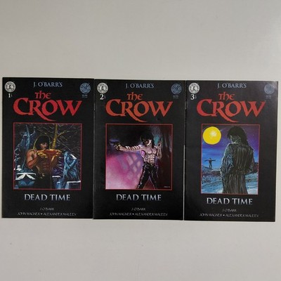 The CROW Dead Time Set 1 2 3 Kitchen Sink/Top Dollar Comics 1996 James O'Barr 
