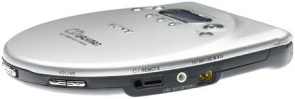 Sony Walkman Portable CD Player Jog Proof G-Protection Silver (D