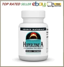 Source Naturals Huperzine A, for Learning and Memory*, 100mcg - 120 Tablets