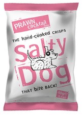 Salty Dog Crisps Prawn Cocktail | Full Case 24x40g