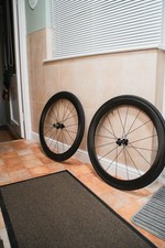 Cole T50 Lite 50mm Carbon Tubular Wheelset, With Vittoria Corsa Tyres