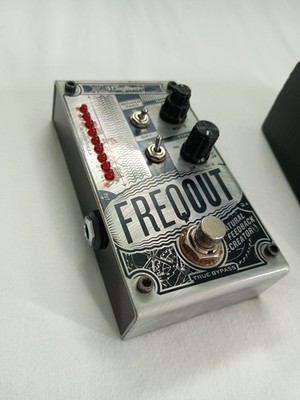 DigiTech FreqOut Natural Feedback Creator Pedal and box