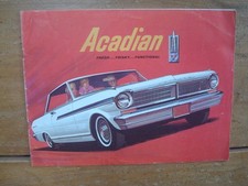 1963 Pontiac Acadian Brochure. Canadian