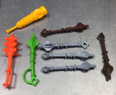 Mattel Masters of the Universe Mace Accessory Lot Moss Man Mekaneck More Vintage
