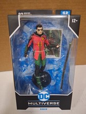 2021 Mcfarlane DC Multiverse Gotham Knights Robin 7 Action Figure - Brand New