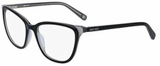NEW NINE WEST NW 5162 001 Black Grey Eyeglasses 53mm with Case