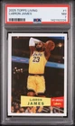 2025 Topps Living LeBron James #1 First Card in Set PSA 7