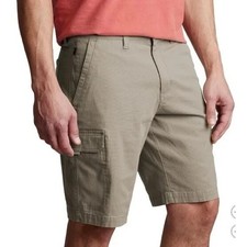 Copper and Oak Cargo Shorts Men 36 Ripstop Security Pocket Flex Waist Stretch