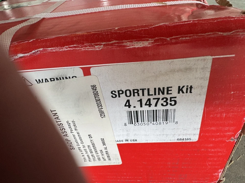 Eibach 4.14735 SPORTLINE Front Rear Lowering Springs Kit for 15-23 Ford Mustang - Изображение 3 из 3